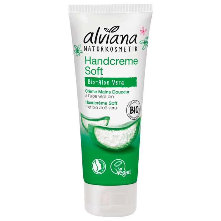 Alviana Handcreme Soft mit Bio-Aloe Vera 75ml